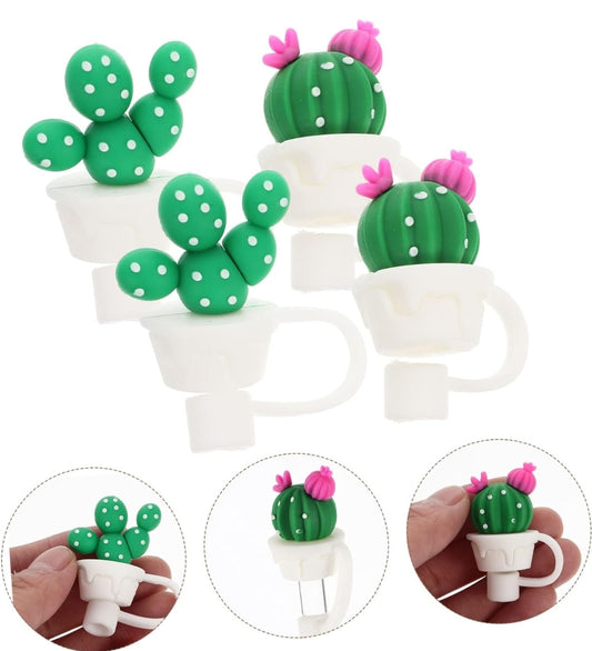 Cactus 🌵 Silicone Straw Tips