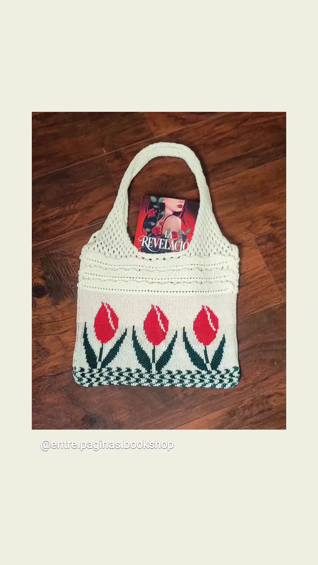Tulips Crochet Bag