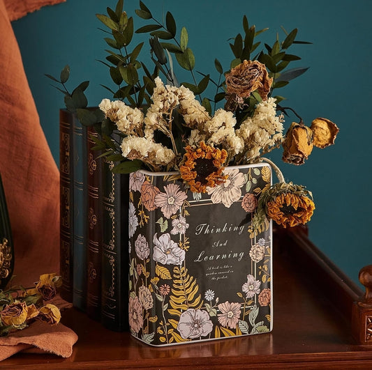 Ceramic Book Trend Vase